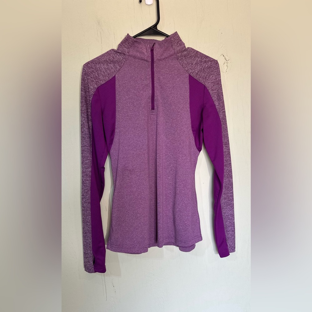 Jockey half zip lightweight workout jacket size small